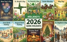 What are the bank holidays in Ireland for 2026?