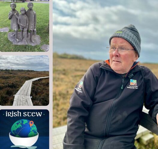 LISTEN: Ambling over Cloncrow Bog with Tyrrellspass community advocate Eugene Dunbar