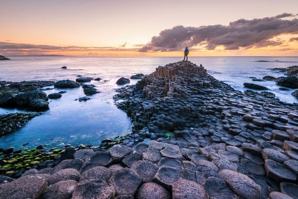 The Giant\'s Causeway, County Antrim.