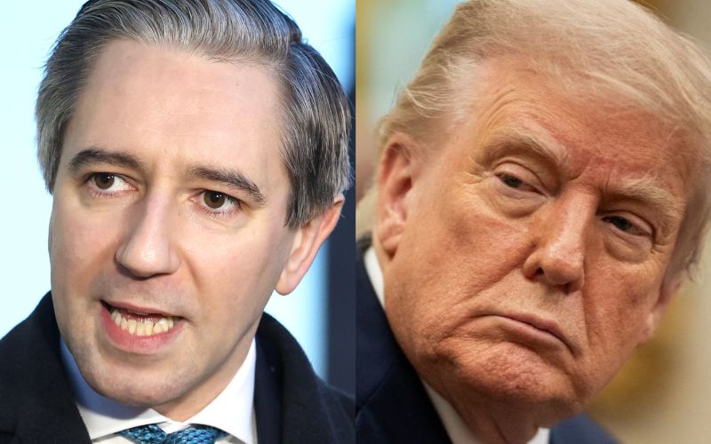 The Tánaiste "cannot see any scenario in which Ireland can participate in the so-called Board of Peace as currently constructed." US President Donald Trump signed the Board of Peace charter at an event hosted by the US Government during the World Economic Forum in Davos, Switzerland on January 22.