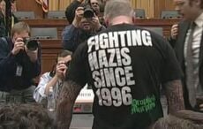 Dropkick Murphys thank J6 cop who wore their "Fighting Nazis" shirt to House hearing