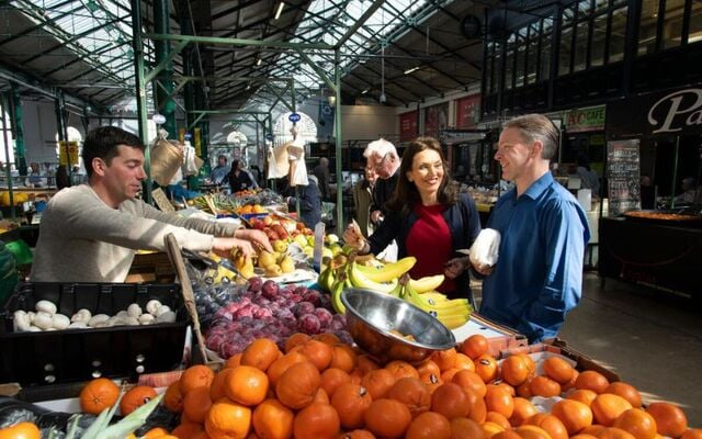 St. George\'s Market, in Belfast.