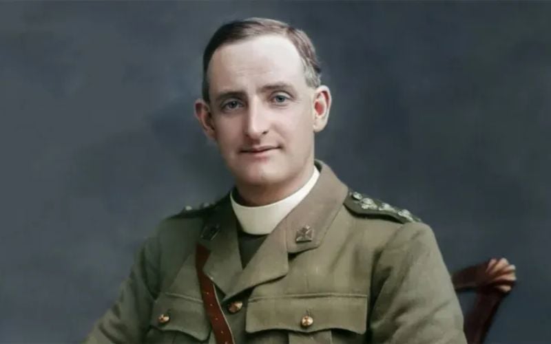 "Heroic" Irish priest from WWI nears sainthood with Dublin-based campaign