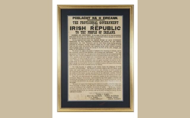 A Proclamation of the Irish Republic.