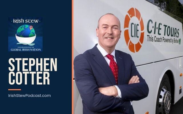 Stephen Cotter, Managing Director of CIE Tours, is this week\'s guest on the Irish Stew Podcast.