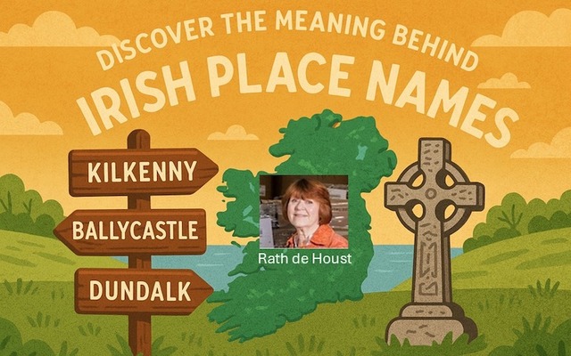 A talk by Rath deHoust, entitled “Placenames in Ireland and their Irish Language Roots,” will be presented by the Irish American Society of the Jersey Shore ahead of St. Patrick\'s Day