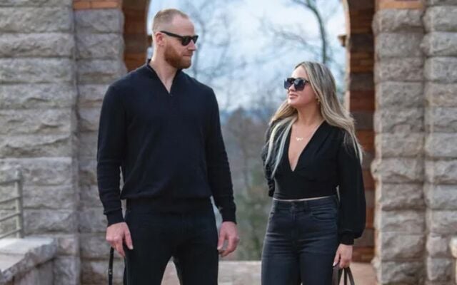 Seamus Culleton and his wife, Tiffany.