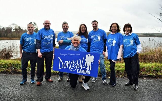 The committee of the Donegal Camino 2026.