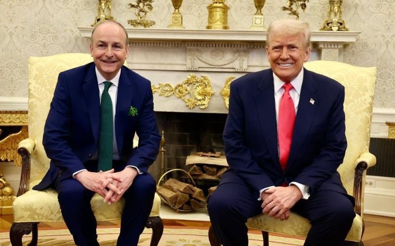 Micheál to bring Trump a €6bn St Patrick’s Day gift