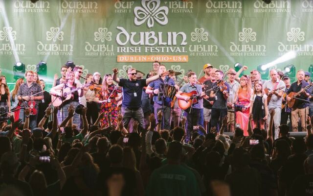 Join in the fun at the Dublin Irish Fest, in Ohio.