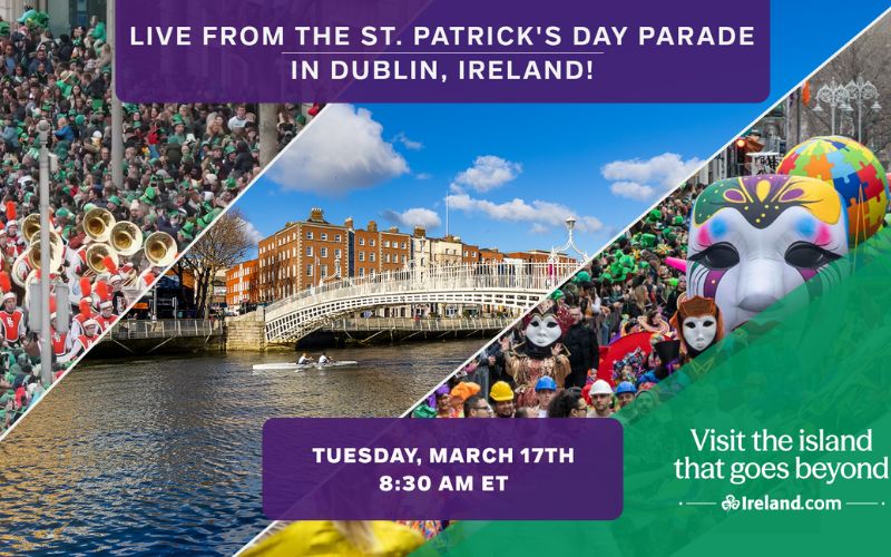 Watch the St. Patrick's Festival parade 2025 live from Dublin on IrishCentral