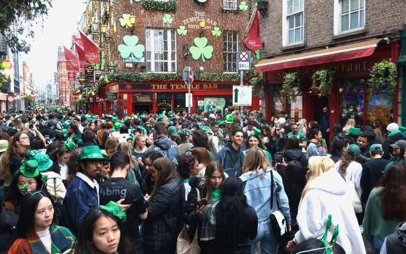Ireland soaks up spike in St. Patrick's Day spending