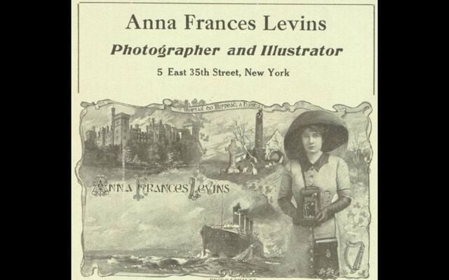 The cover of Anna Frances Levins\' studio brochure.