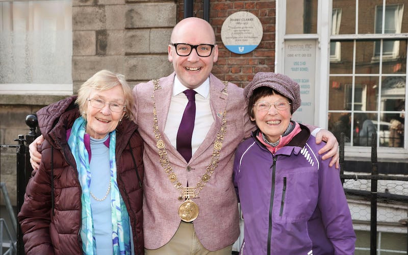 Plaque unveiled to mark birth place of Harry Clarke, Irish stained glass artist & illustrator