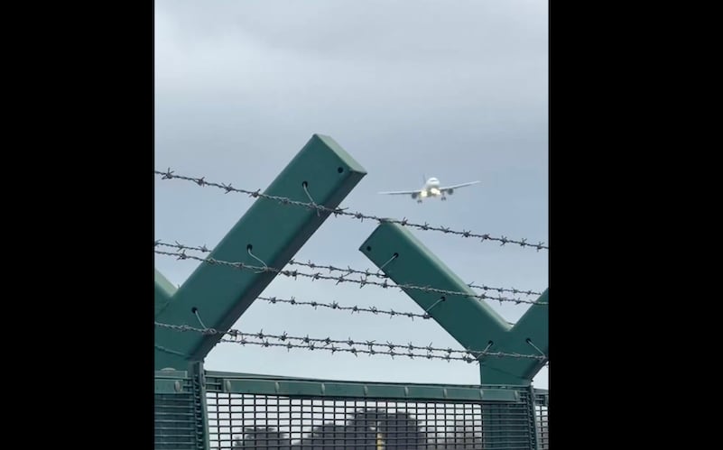 WATCH: Pilots make skilled landings as flights in and out of Dublin are cancelled by Storm Dave