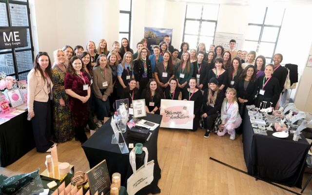 Crowds gathered for a previous Women With Ambition Female Founder and Entrepreneur Expo, in New York City.