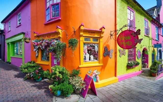 The colorful town of Kinsale, in County Cork.