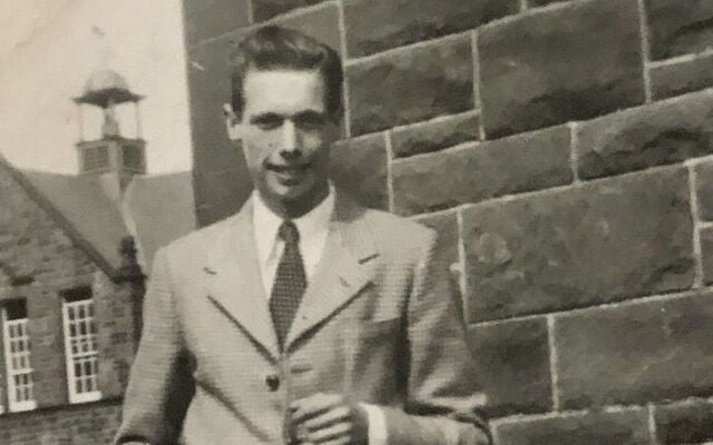 The very dapper, Katherine Simmons\' father.