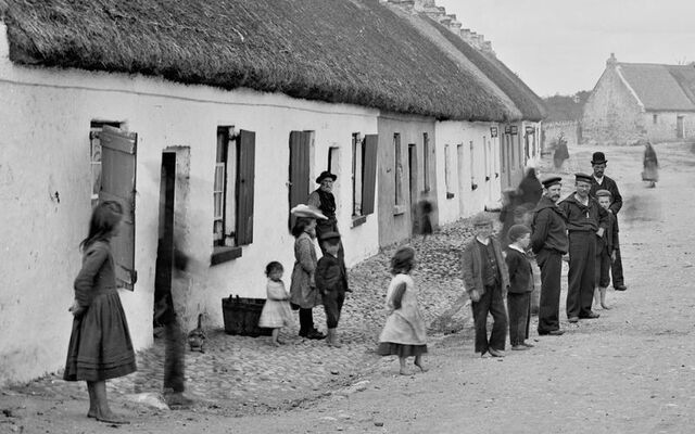 The Claddagh community in Co Galway.