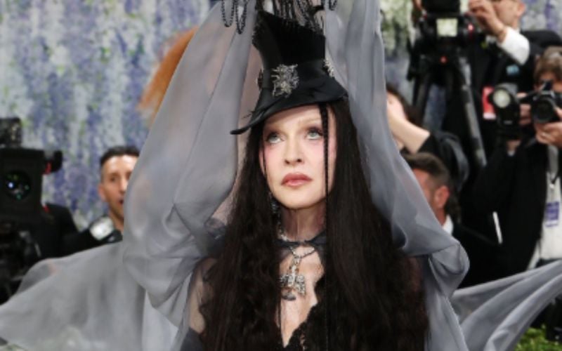 Madonna goes full theatrical in Irish design at the Met Gala