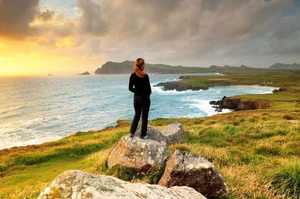 Dingle, County Kerry, along the Wild Atlantic Way.