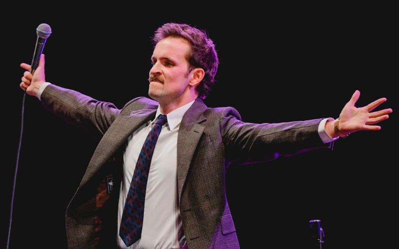 Vittorio Angelone: 'Ceasefire baby' brings Belfast humor stateside