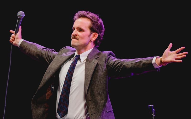Vittorio Angelone: 'Ceasefire baby' brings Belfast humor stateside