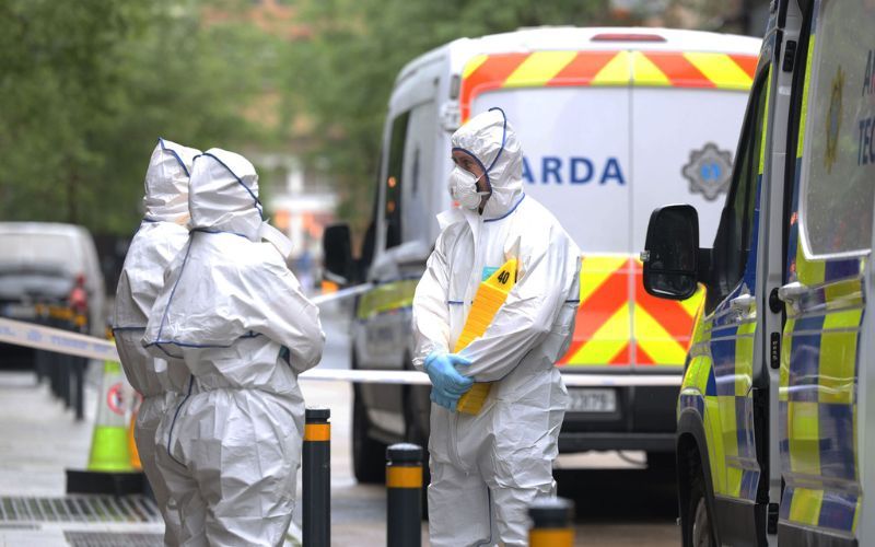  The 21-year-old man who was killed in Dublin city center on Monday morning was reportedly chased through the streets before being stabbed multiple times.