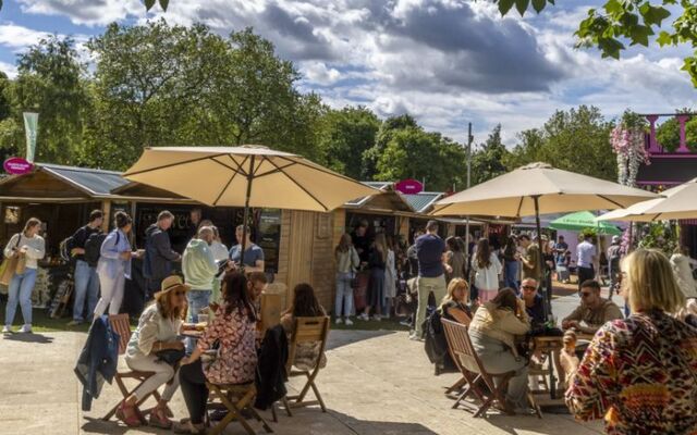 Taste of Dublin, in Merrion Square. 