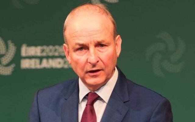 June 10, 2026: Taoiseach Micheal Martin at Dublin Castle for the launch of the policy programme for the upcoming Irish Presidency of the Council of the European Union.