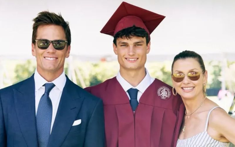 Exes Tom Brady and Bridget Moynahan reunite after two decades as son graduates