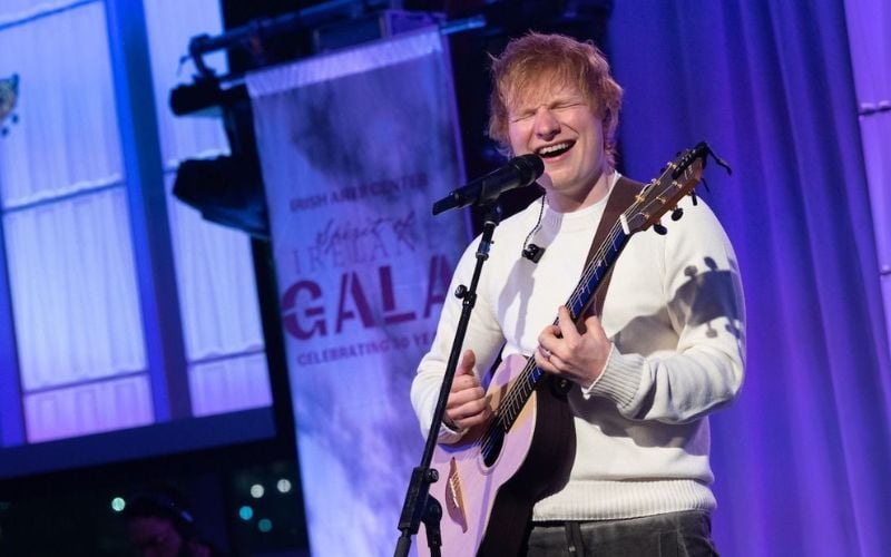 "This is gonna be my last time here in a while" Ed Sheeran announces he is stepping back from music