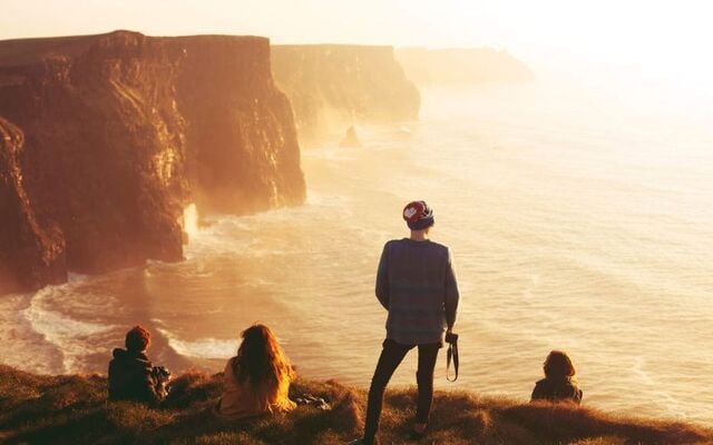 The Cliffs of Moher, County Clare.