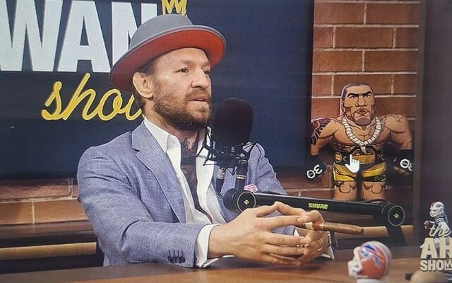  Conor McGregor on the \"The Ariel Helwani Show\".