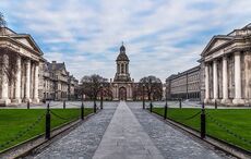 Dramatic scenes as firefighters battle lab blaze at Trinity College