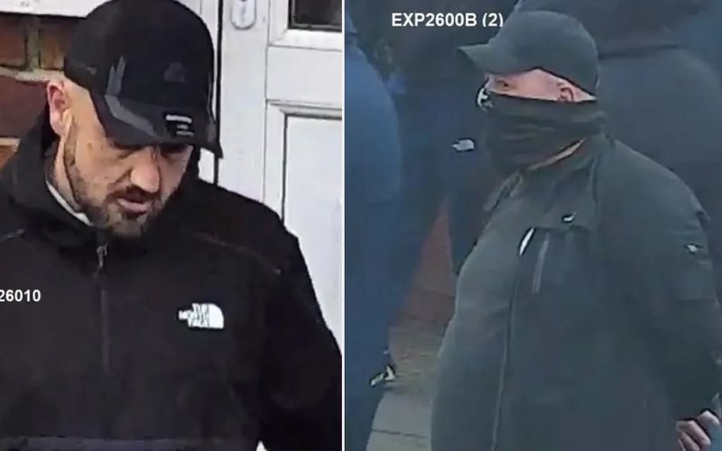 PSNI releases images of men they are searching for after Belfast riots