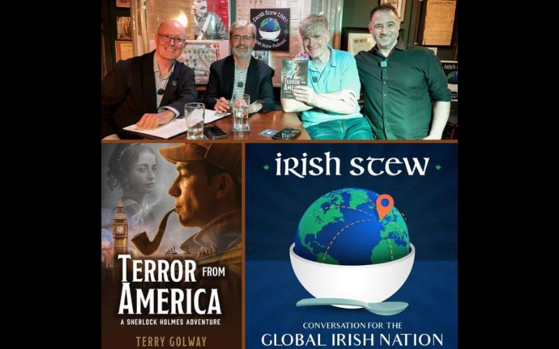 LISTEN: Sherlock Holmes and Terry Golway join Irish Stew LIVE at New York's most Fenian pub