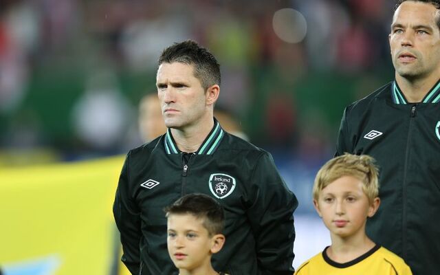 A young Robbie Keane.