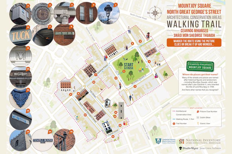 New walking trails celebrate Dublin City’s architectural heritage