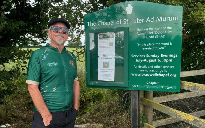 Essex cyclist retraces 1,300-year-old Irish saint's legacy on 2,200-mile Ireland ride
