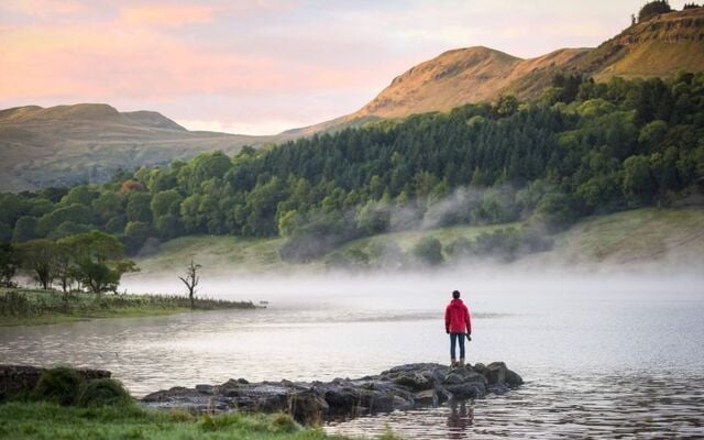 Glencar Lake, in County Leitrim.