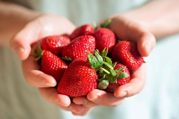 Sunny summer Irish strawberries!