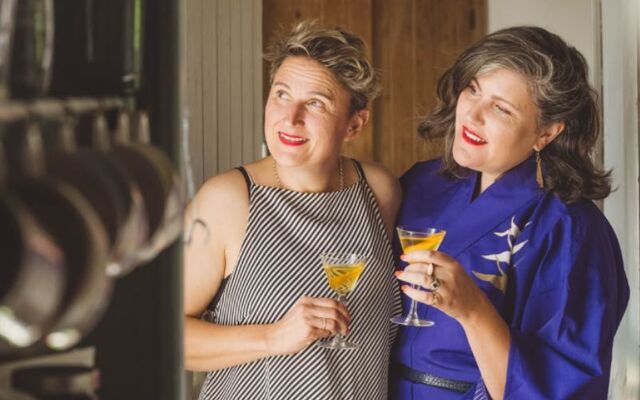 Orla and Anna Snook O\'Carroll founders of Vallentia Island Vermouth.