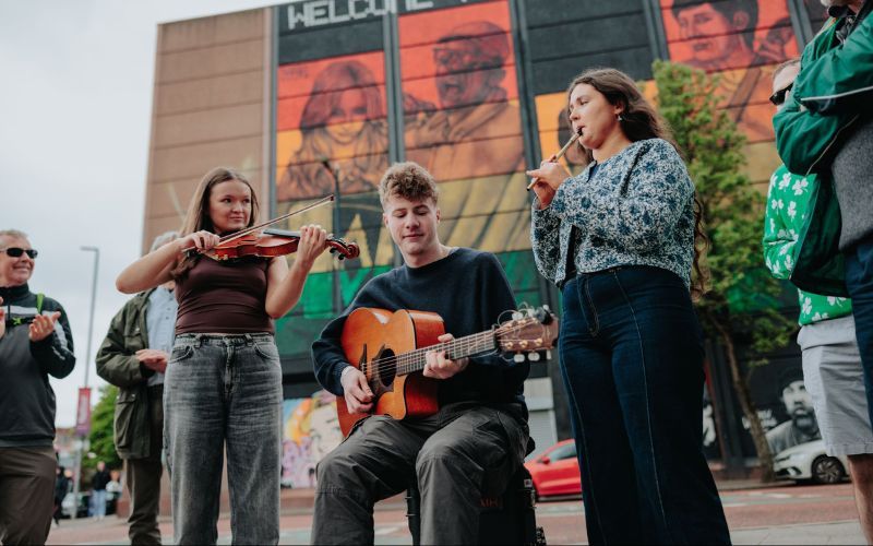 Fleadh fever hits Belfast - Tune into the Irish music festival from around the world