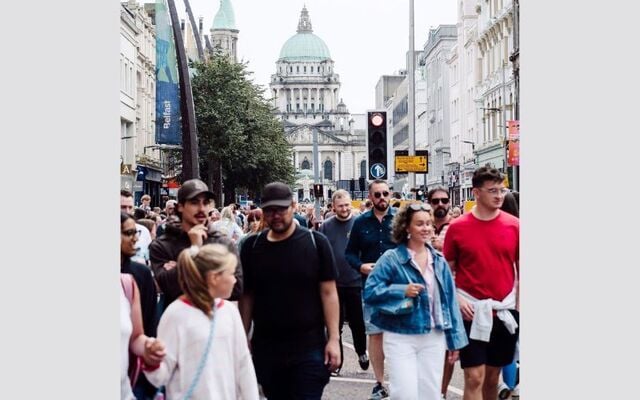 Crowds descend on Belfast for its first historic Fleadh Cheoil na hÉireann.