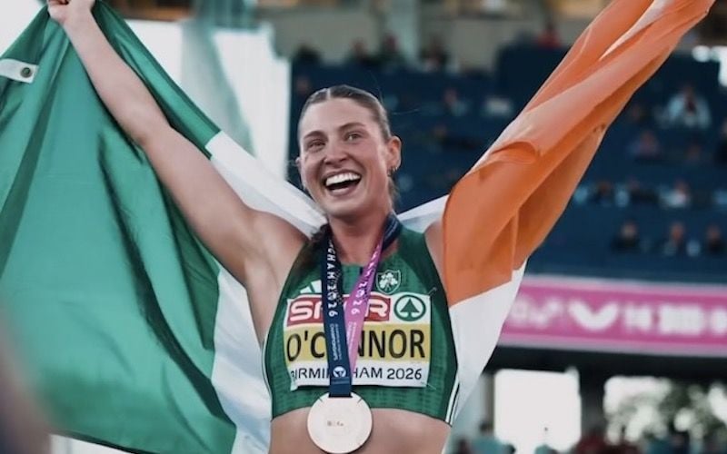Another Gold for Ireland as Kate O’Connor wins heptathlon in outstanding style