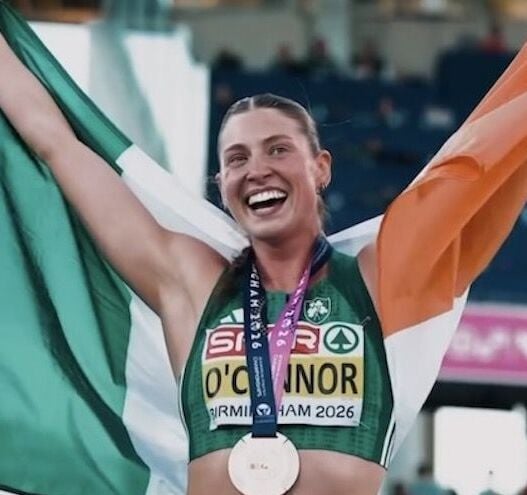 Another Gold for Ireland as Kate O’Connor wins heptathlon in outstanding style