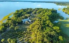 A County Longford carpenter's Florida island, built as a Celtic cross, is on the market for $12 million