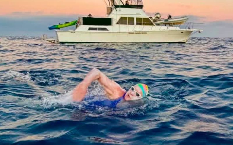 Cork woman, 70, sets record swimming California's Catalina Channel for Irish charity