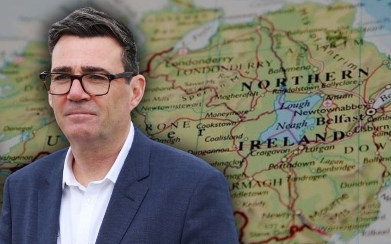 Blowback for Burnham as British PM says Irish border poll is "off the table"